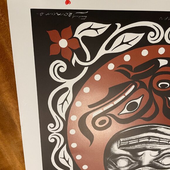 Northwest Coast Haida Don Yeomans Man Limited Edition Print 2003 - Picture 3 of 4